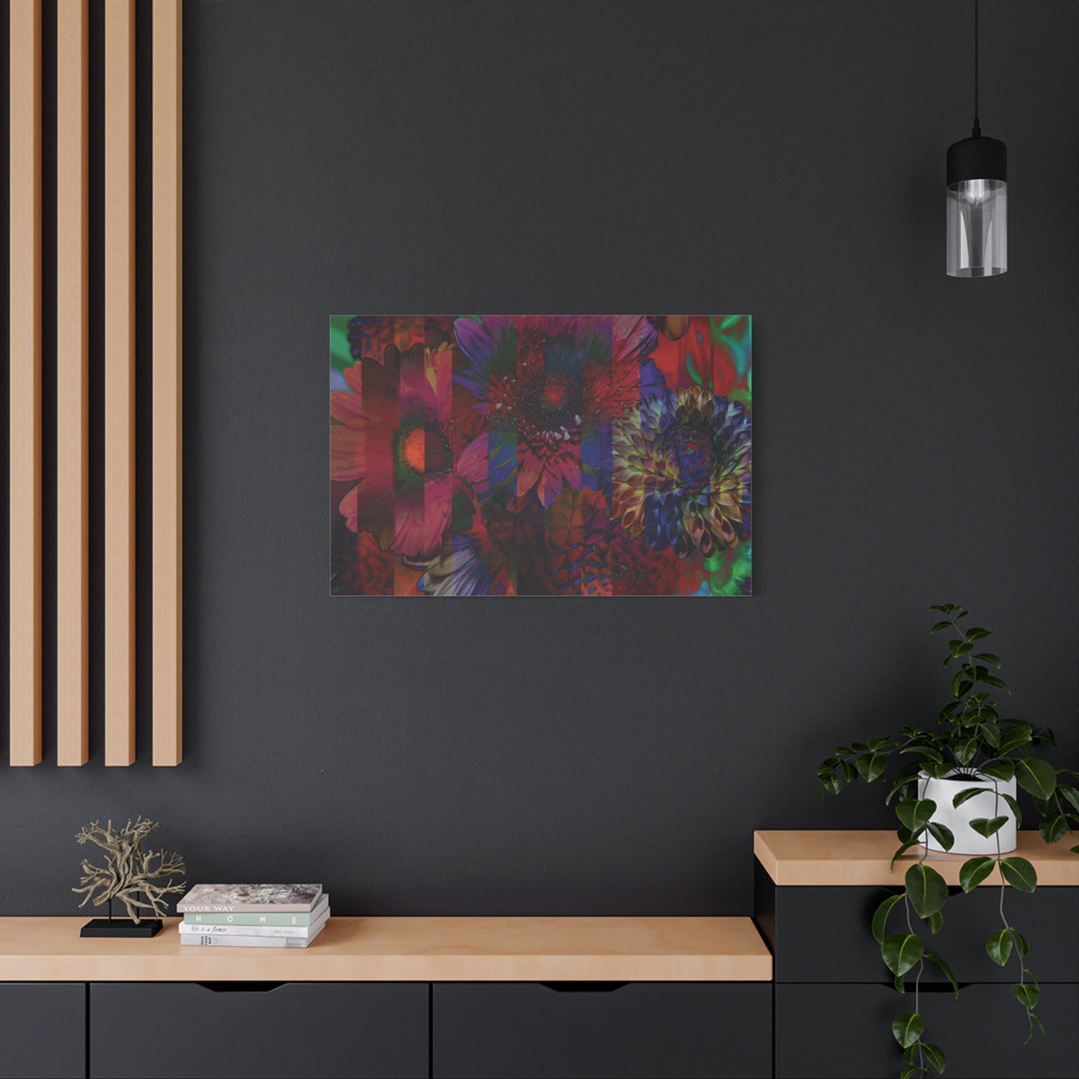 "Onto the Wall II" Canvas Print