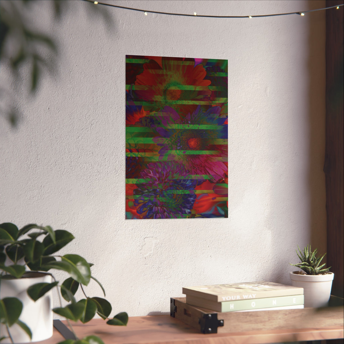 "Onto the Wall I" Fine Art Poster