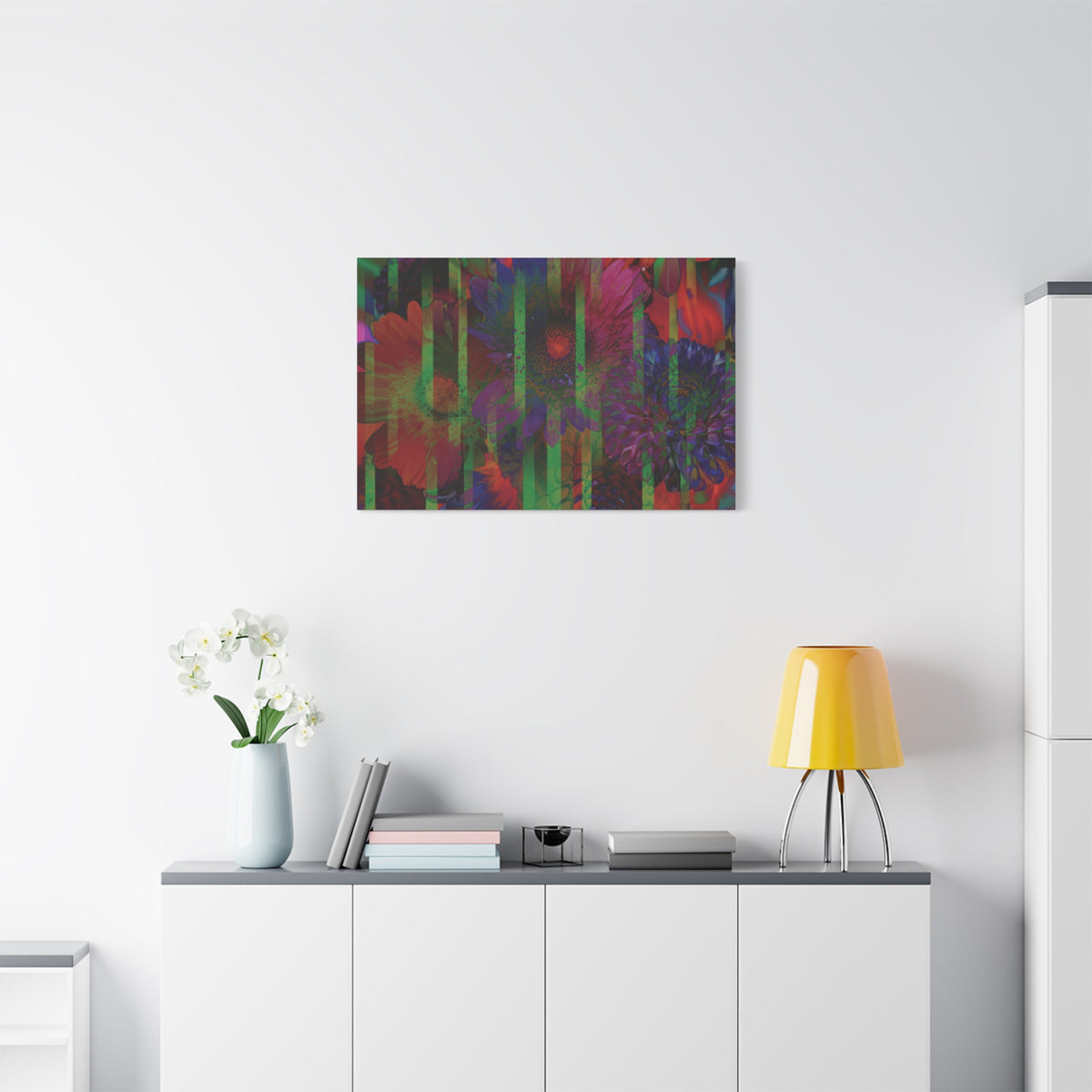 "Onto the Wall I" Canvas Print